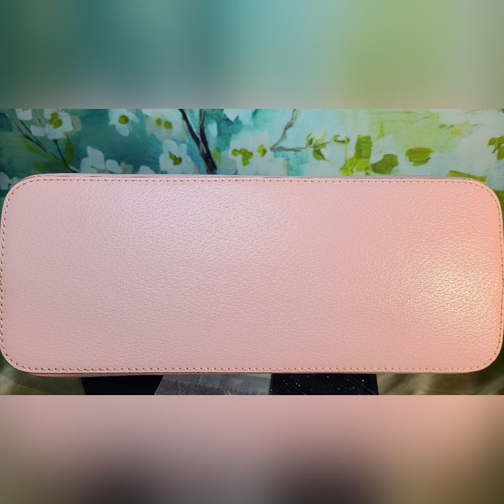 💖Kate Spade Wellesley Rachelle Large Light Pink Pebble Leather Satchel, EUC - Picture 9 of 17